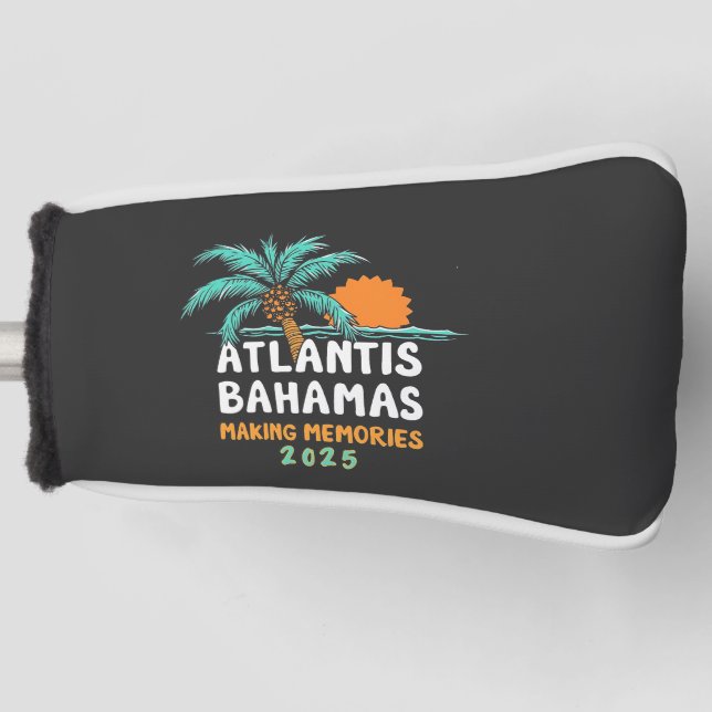 Funda Para Palo De Golf Atlantis Bahamas haciendo Recuerdos 2025 (Anverso)
