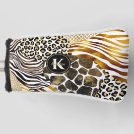 Funda Para Palo De Golf Audaces mezclas de pinturas de animales con acento