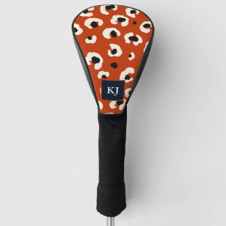 Funda Para Palo De Golf Audaz Leopardo Personalizado Monogramado