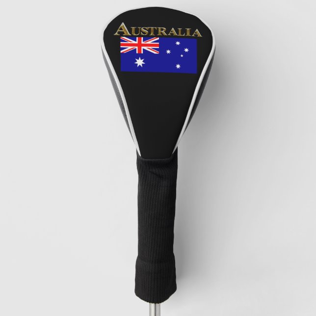 FUNDA PARA PALO DE GOLF AUSTRALIA (Anverso)