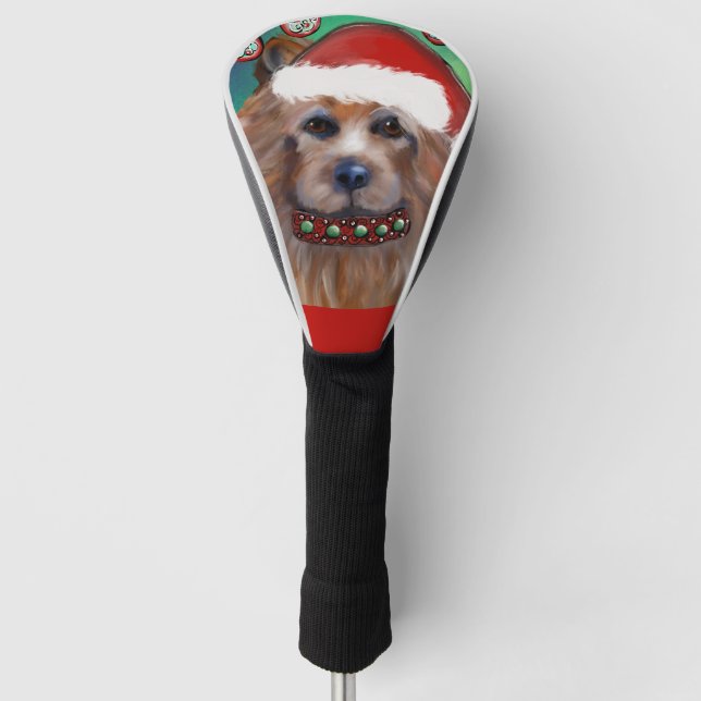 FUNDA PARA PALO DE GOLF AUSTRALIAN TERRIER (Anverso)