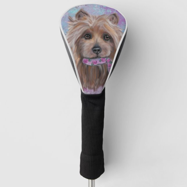 FUNDA PARA PALO DE GOLF AUSTRALIAN TERRIER (Anverso)