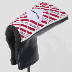 Funda Para Palo De Golf Austria Bandera Austriaca Personalizada en Mosaico