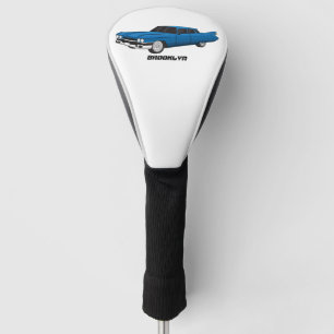 Funda Para Palo De Golf Auto clásico Guay blue 1959