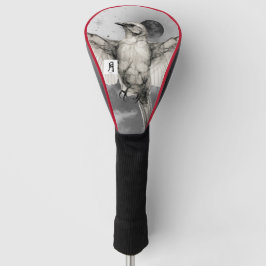 FUNDA PARA PALO DE GOLF AVE CON CUBIERTAS DE CABEZA DE GOLF DE LUNA NEGRA
