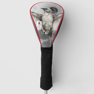 FUNDA PARA PALO DE GOLF AVE CON CUBIERTAS DE CABEZA DE GOLF DE LUNA NEGRA