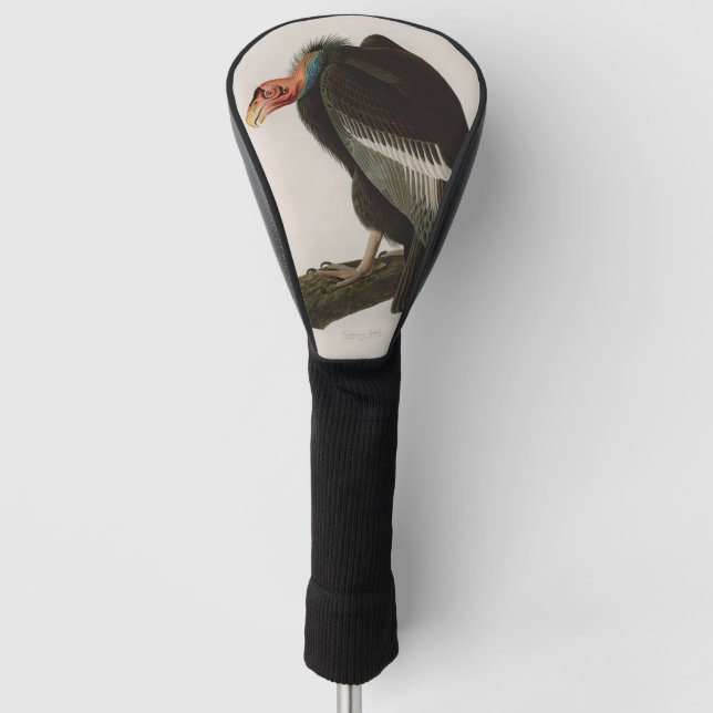 Funda Para Palo De Golf Aves bucadas californianas de la impresión auduóni (Anverso)