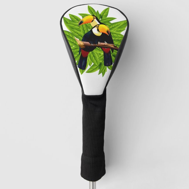 Funda Para Palo De Golf Aves exóticas (Anverso)