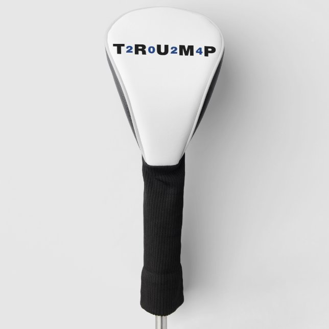Funda Para Palo De Golf Azul Trump 2024 (Anverso)