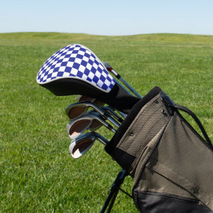 Funda Para Palo De Golf Azul y blanco bajo control