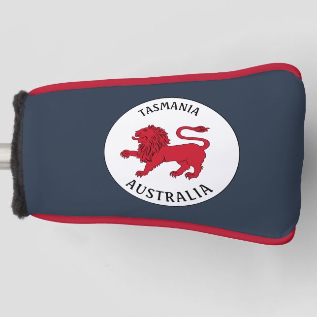 Funda Para Palo De Golf Badge de Tasmania (Australia) (Anverso)