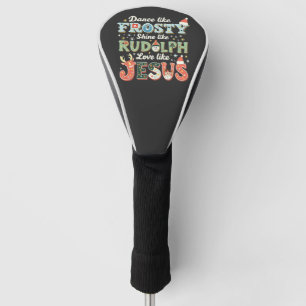 Funda Para Palo De Golf Bailar como un Shine helado como Rudolph Love Like