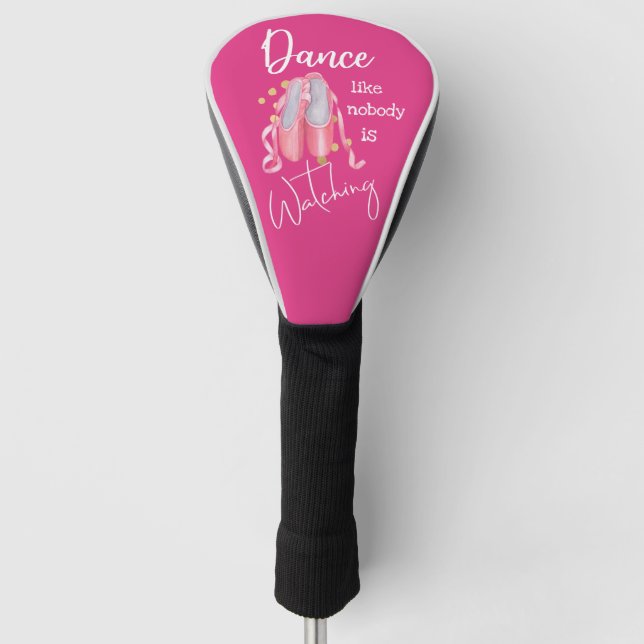 Funda Para Palo De Golf Baile como nadie ve zapatos de ballet damas (Anverso)