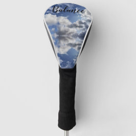 Funda Para Palo De Golf Balanceo de nubes blancas en el cielo de Cornualle