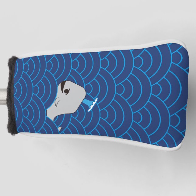 Funda Para Palo De Golf Ballena en el mar (Anverso)