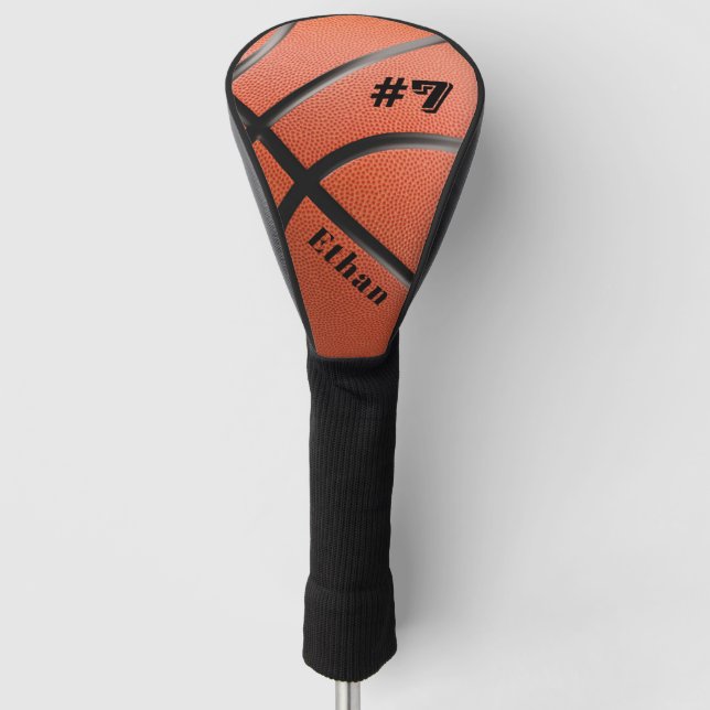 Funda Para Palo De Golf Baloncesto personalizado (Anverso)