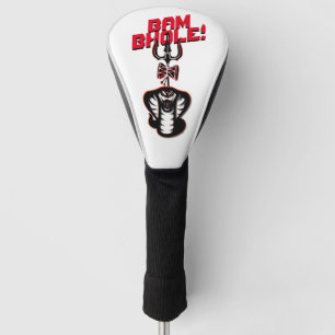 FUNDA PARA PALO DE GOLF "BAM BHOLE" LORD SHIVA'S NAAG Y TRISHUL