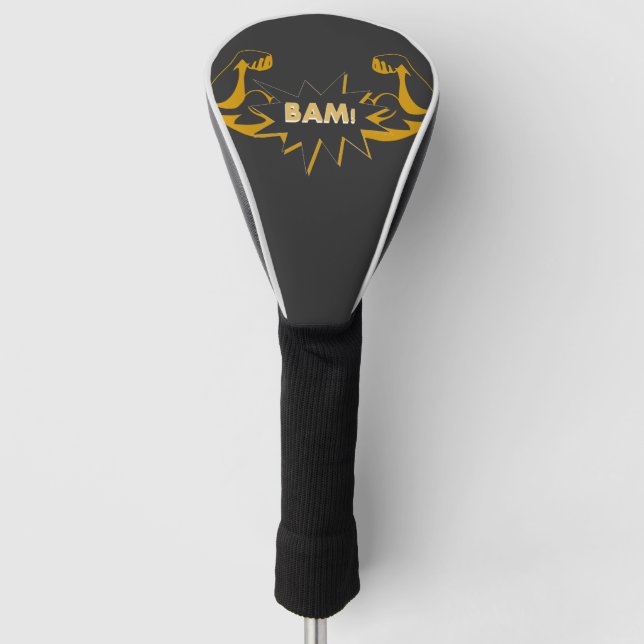 Funda Para Palo De Golf ¡BAM! tapa del conductor (Anverso)