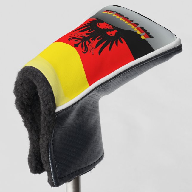 Funda Para Palo De Golf Bandera alemana (Anverso 3/4)
