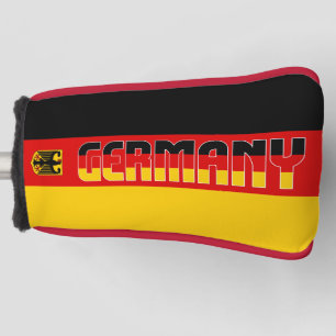 Funda Para Palo De Golf Bandera alemana espléndida patriótica