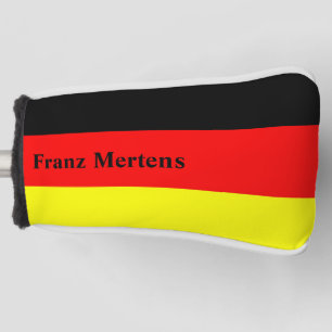 Funda Para Palo De Golf Bandera alemana personalizada