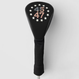 Funda Para Palo De Golf Bandera Americana Vintage USA Estrellas 45 47 Trum