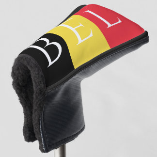 Funda Para Palo De Golf Bandera belga de personalizado de cabeza de golf