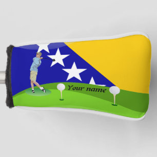 Funda Para Palo De Golf Bandera bosnia