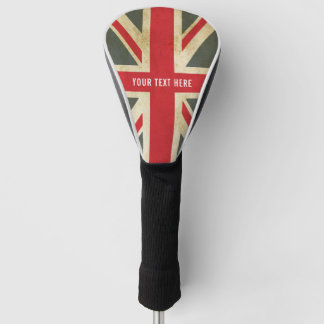 Funda Para Palo De Golf Bandera británica vintage Union Jack