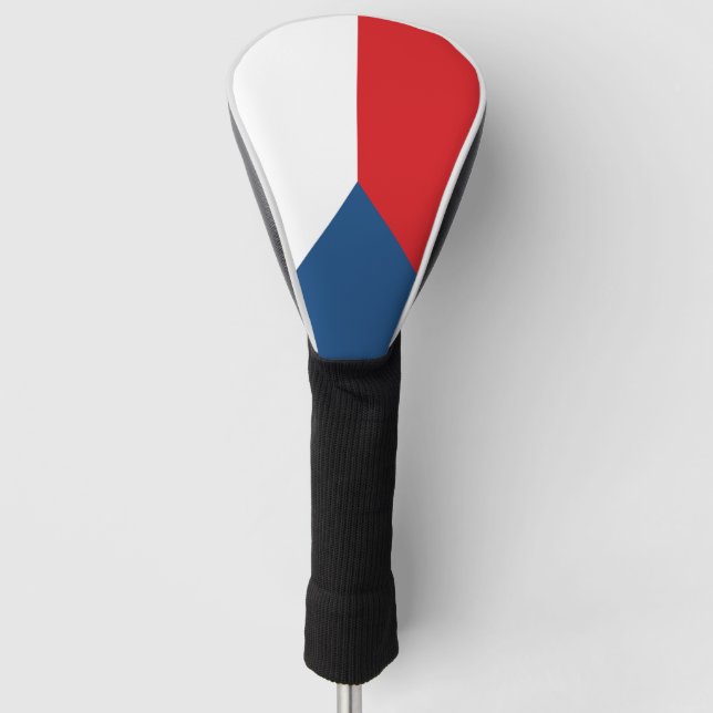 Funda Para Palo De Golf Bandera checa (Anverso)