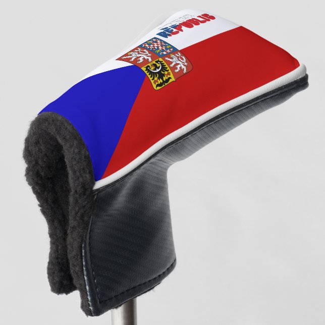 Funda Para Palo De Golf Bandera checa (Anverso 3/4)