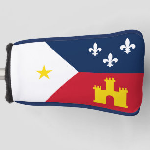Funda Para Palo De Golf Bandera de Acadiana, Luisiana