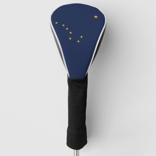 Funda Para Palo De Golf Bandera de Alaska (Anverso)