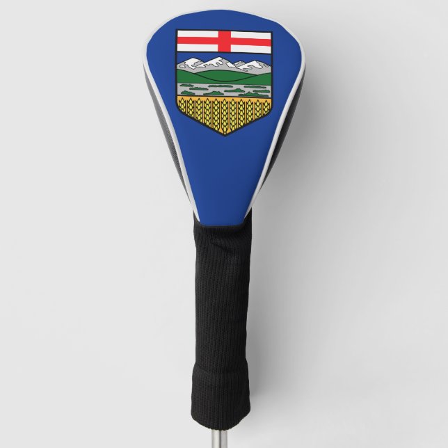 Funda Para Palo De Golf Bandera de Alberta - CANADÁ (Anverso)