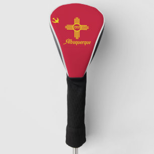 Funda Para Palo De Golf Bandera de Albuquerque, New México