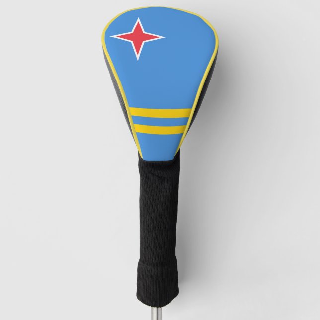 Funda Para Palo De Golf Bandera de Aruba (Anverso)