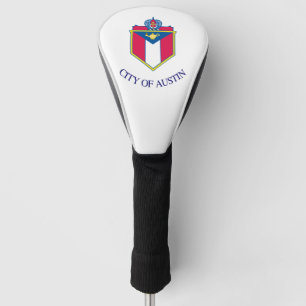 Funda Para Palo De Golf Bandera de Austin, Texas