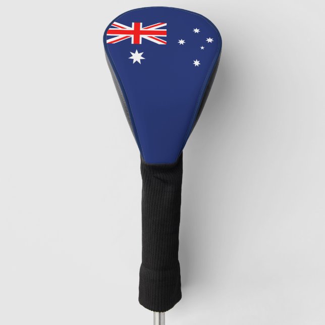 Funda Para Palo De Golf Bandera de Australia (Anverso)