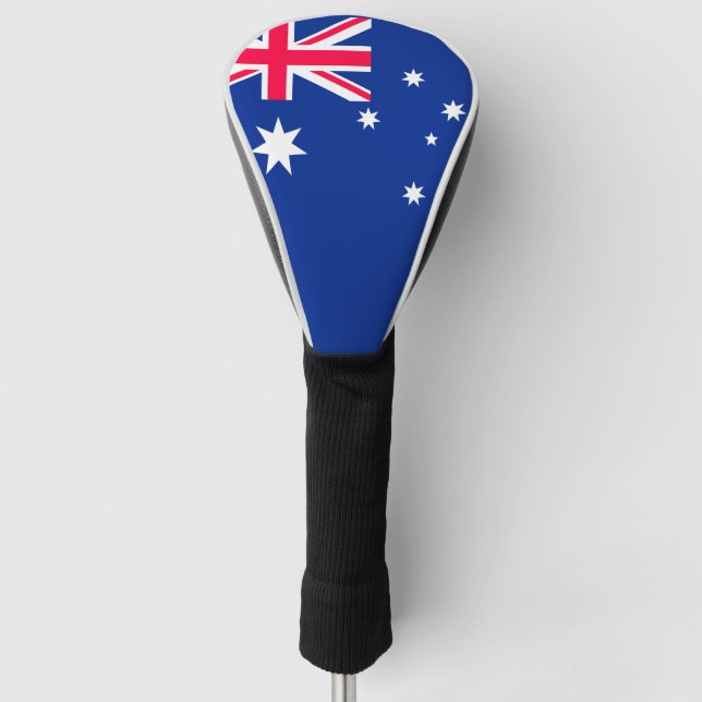 Funda Para Palo De Golf Bandera de Australia (Anverso)