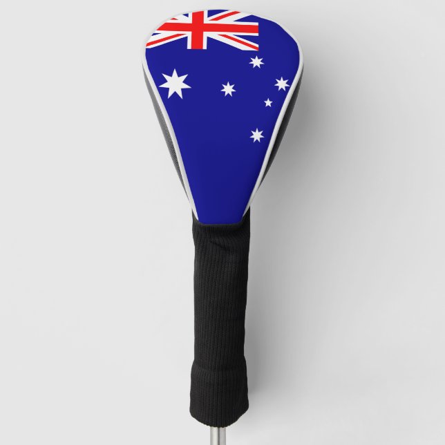 Funda Para Palo De Golf Bandera de Australia (Anverso)