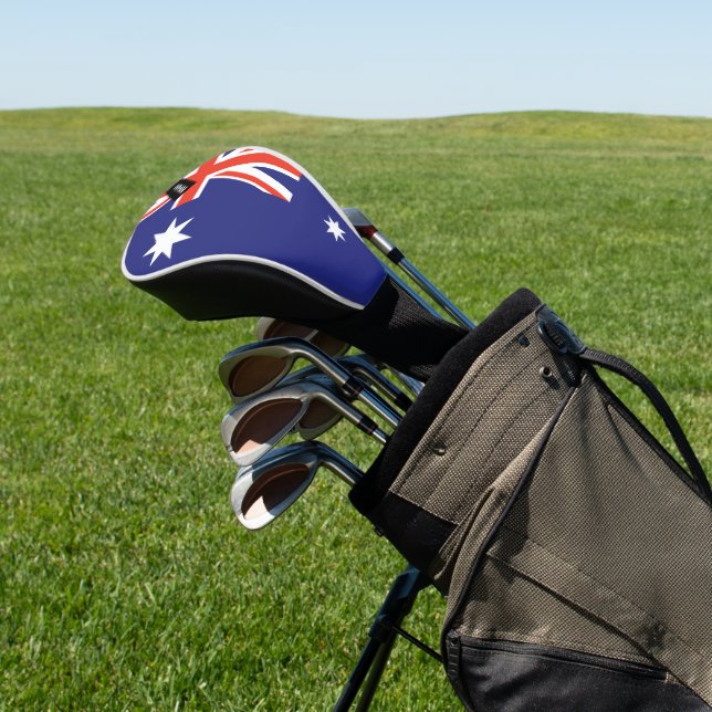 Funda Para Palo De Golf Bandera de Australia - Cubierta del cabezal del cl (In Situ)