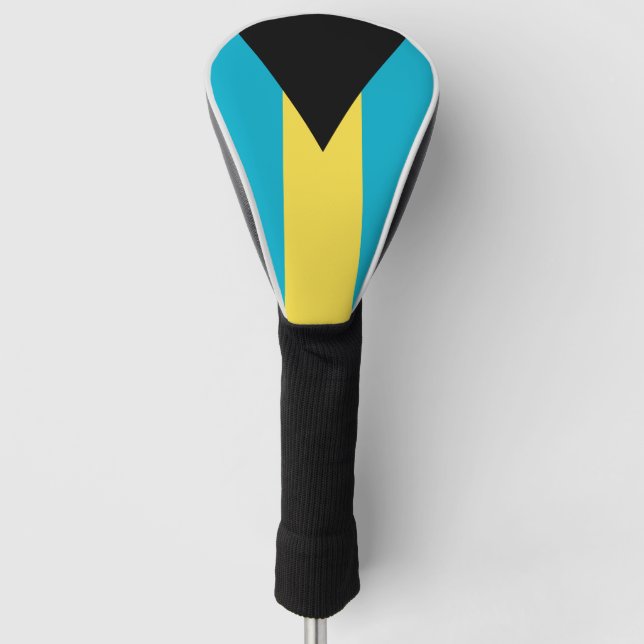 Funda Para Palo De Golf Bandera de Bahamas (Anverso)