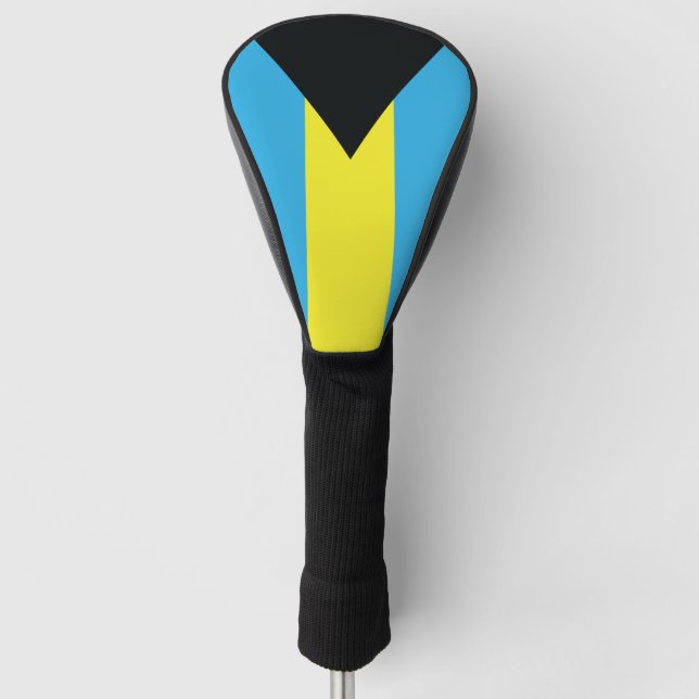 Funda Para Palo De Golf Bandera de Bahamas (Anverso)