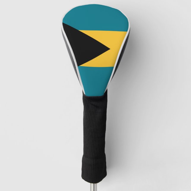 Funda Para Palo De Golf Bandera de Bahamas (Anverso)