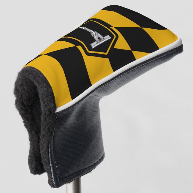Funda Para Palo De Golf Bandera de Baltimore (Anverso 3/4)