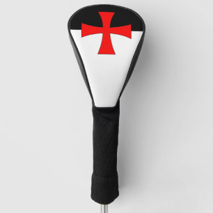 Funda Para Palo De Golf Bandera de batalla de los Caballeros Templarios