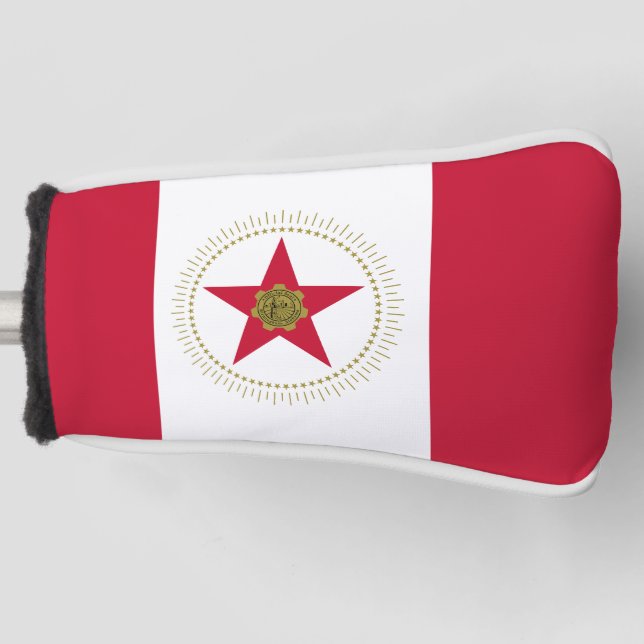 Funda Para Palo De Golf Bandera de Birmingham, cubierta del cabezal de gol (Anverso)