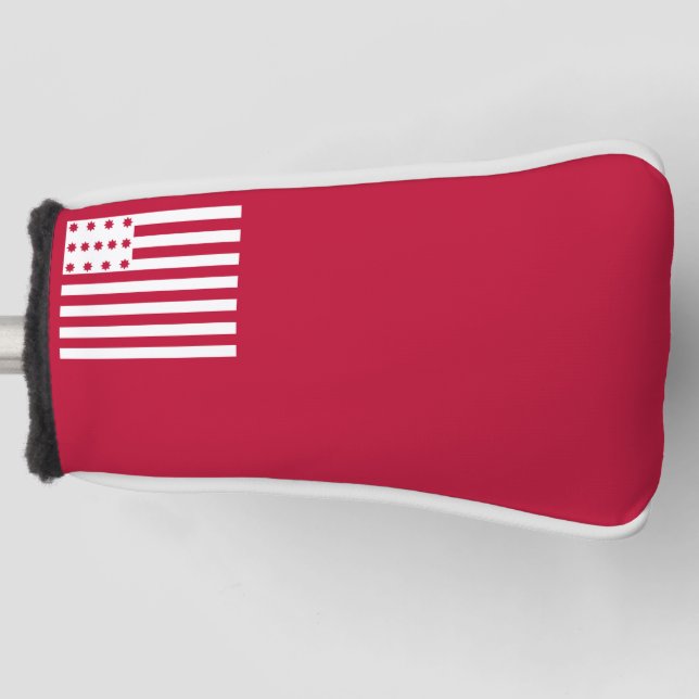 Funda Para Palo De Golf Bandera de Brandywine (Anverso)