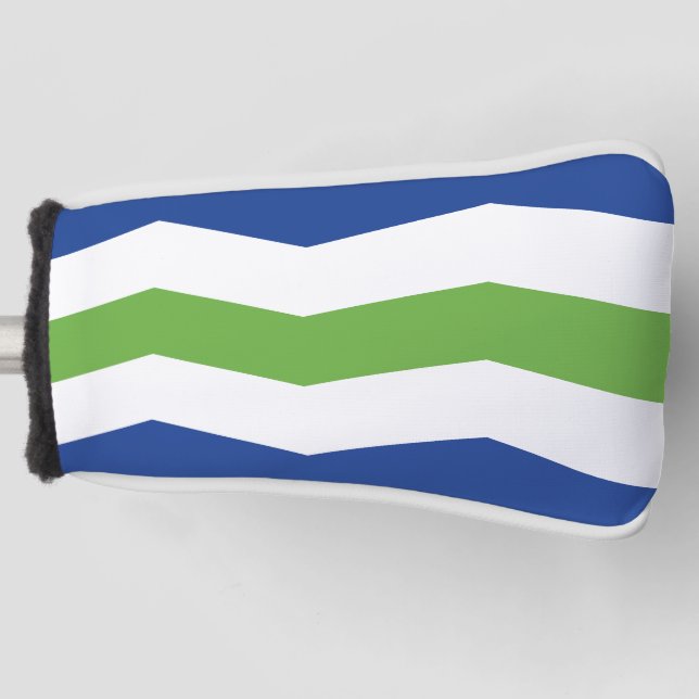 Funda Para Palo De Golf Bandera de Burlington, Vermont (Anverso)
