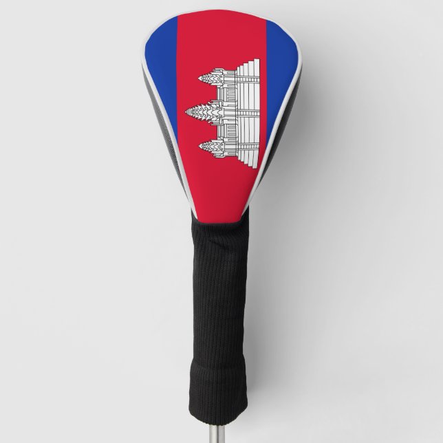 Funda Para Palo De Golf Bandera de Camboya (Anverso)